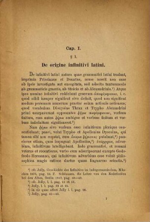 De infinitivi apud scaenicos poetas latinos usu : (Leipziger Doctordiss.)