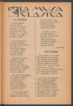 La maestra