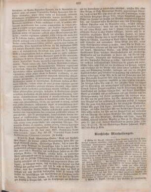 423-424 Kirchliche Mittheilungen