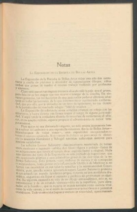 La Exposición de la Escuela de Bellas Artes
