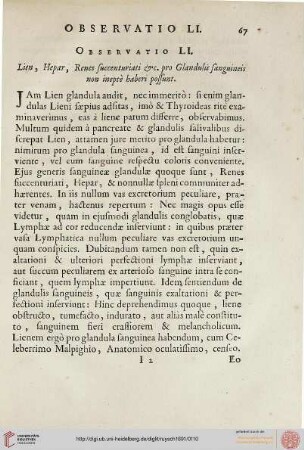 Observatio LI