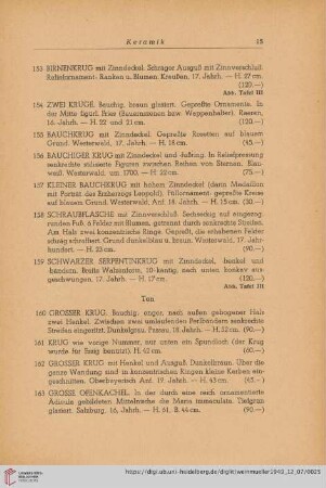 Ton (Nr. 160 - 166)