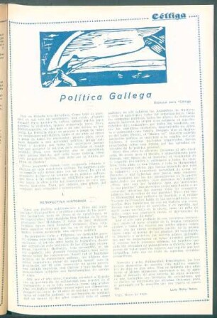 Política Gallega
