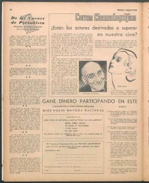 ¿Están los actores destinados a superar a las actrices en nuestro cine?