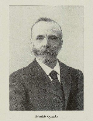Bildnis von Heinrich Quincke (1842-1922)