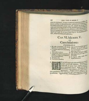 Membr. V. De Catechisatione.
