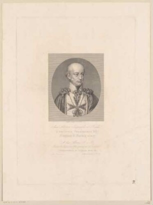 Bildnis Ferdinand III., Großherzog der Toskana