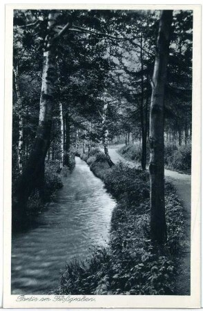 Oberschlema. Radiumbad, Floßgraben