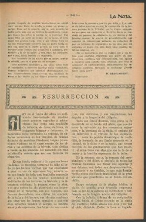 Resurrección