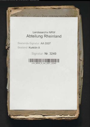 Aufnahme der französischen Emigranten im Erzstift Köln; Aufnahme französischer Emigranten in der Stadt Neuss