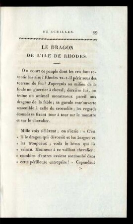 Le Dragon de L'Ile De Rhodes.