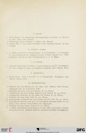 [Kupferstich-Sammlung] (Nr. 1-846)