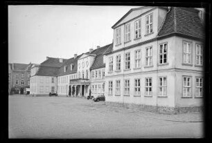 Neubrandenburg. Palais am Markt. Straßenansicht