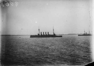 Dampfer : Blick vom Schiff auf Dampfer während der Rückkehr der Expedition nach Europa