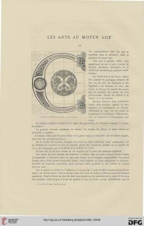 6: Les arts au moyen age, [1]