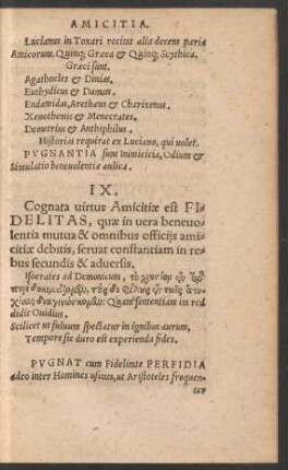 IX. ... Fidelitas ...