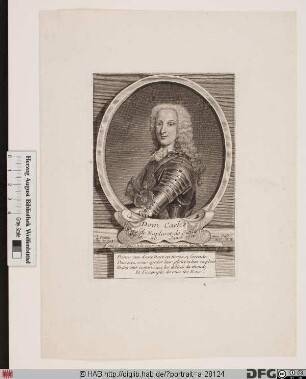 Bildnis Karl (Carlos) III., König von Spanien (reg. 1759-88)