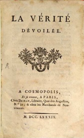 La Vérité dévoilée