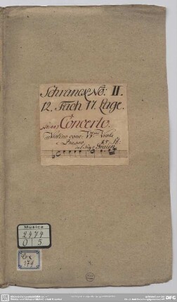 Concertos. Excerpts - Mus.2474-O-5 : vl, orch