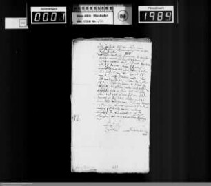 . 1609: November-Dezember 1609
