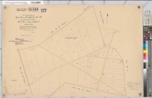 Kirchhellen (Bottrop), Umlegung Kirchheller und Schwarze Heide, Bl.7 Urkarte I Kirchhellen Flur 20,5