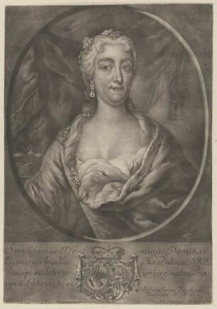 Bildnis der Eleonora Amalia Magdalena in Schwarzenberg