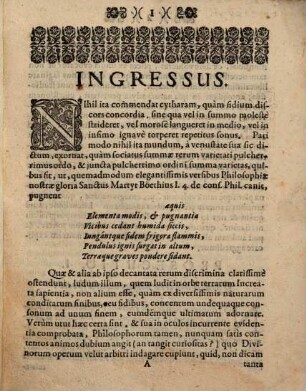 Discursus dialecticus de specifica rerum differentia