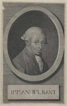 Bildnis des Imanuel Kant