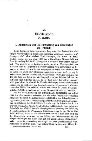 Erdkunde