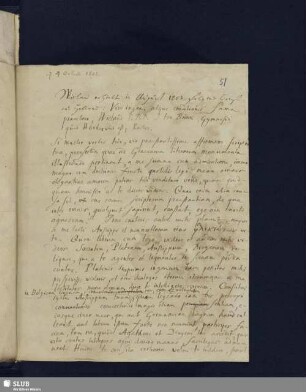Bl. 51-52. Brief von Brink, Jan ten an Wieland