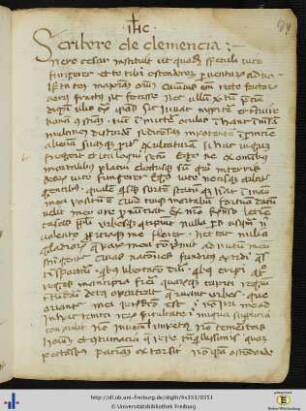 [174r – 185v] Excerpta e Senecae de clementia libris II.
