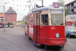 Hamburg: Straßenbahndepot