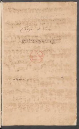 Fugen; org; g-Moll; BWV 578
