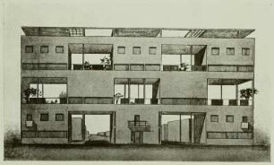 Entwurf, Le Corbusier, vor 1929