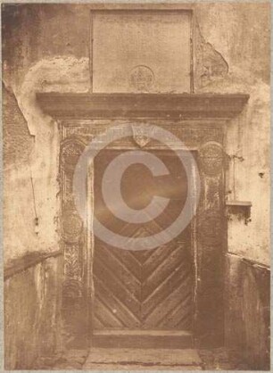 Portal von Schloss Bankwitz