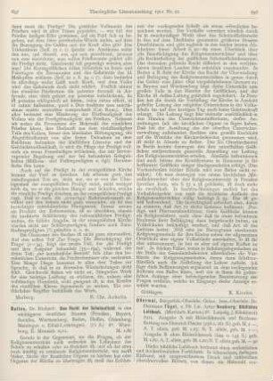 698-699 [Rezension] Ostermai, Oskar, Biblisches Lesebuch