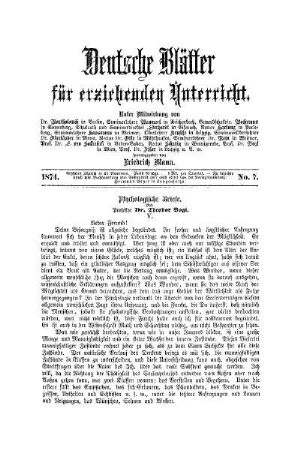 Psychologische Briefe
