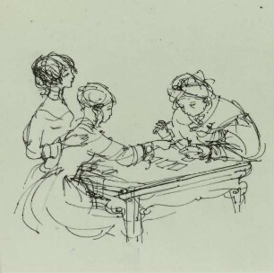 Illustration zu Goethe "Dichtung und Wahrheit"