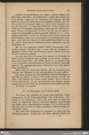 Die Verbindungen der Leichtmetalle