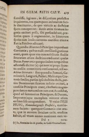 419-429, Quamdiu istiusmodi Principes ...