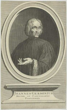 Bildnis des Joannes Gersonius