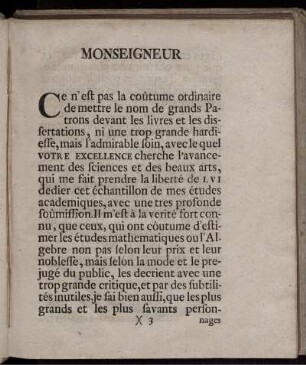 Monseigneur!