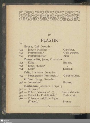 IV. Plastik