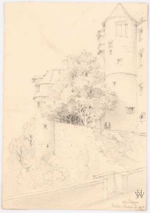 Schloss Wertheim: Teilansicht