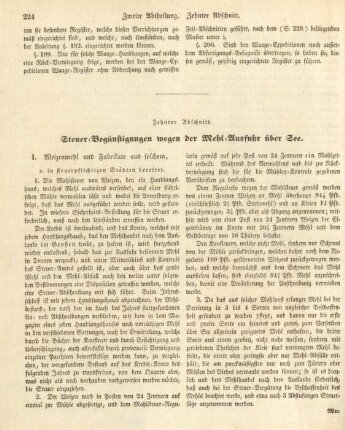 Zehnter Abschnitt