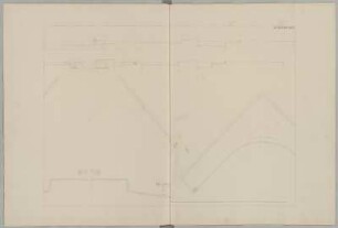 Festungsbau, idealtypischer Entwurf, Bastionärbefestigung, Grundrisse und Schnitte : Festungsbau, idealtypischer Entwurf, Bastionärbefestigung, Grundrisse und Schnitte, Jean de Bodt, 1701/1745. Feder/Papier. 63,1 x 94,4 cm. Bez.: "PLANCHE. XLII." Maßstab ohne Maßeinheit (50 (Rheinische Ruten)=33,7 cm). Entwurf, vgl. SLUB/HS Mscr.Dresd.i.16,Bl.42.