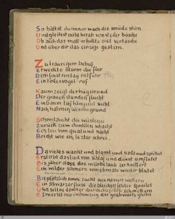 Zu traurigem behuf : [SW IV, S. 112/143]