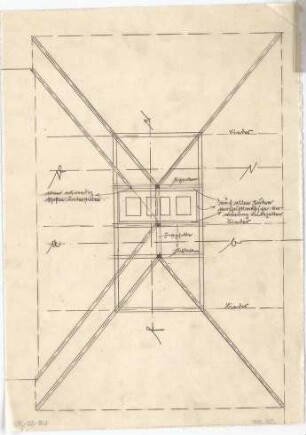 Billing, Hermann; Singen; Krankenhaus - Balken, Pfosten und Binder (Detail)