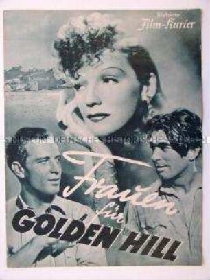 Filmzeitschrift zu dem deutschen Spielfilm "Frauen für Golden Hill"