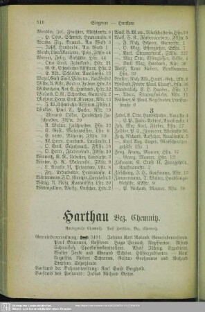 Harthau Bez. Chemnitz